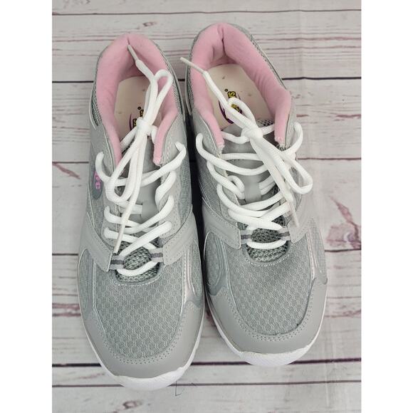Shoes For Crews Vitality Gray Pink Size 9 Work Shoes - Picture 2 of 10